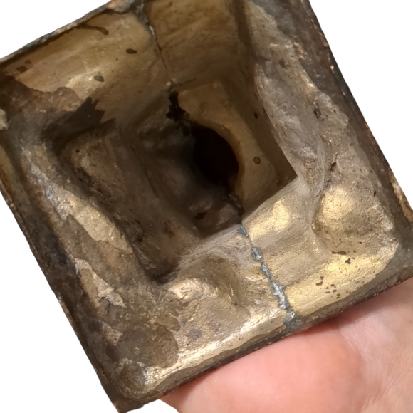 Selling One Vintage Heavy Brass Monkey Reading Book - Picture 2 of 6